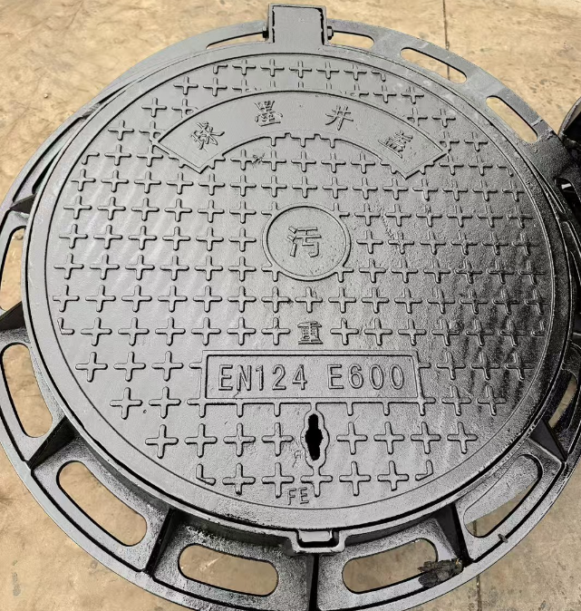 博乐球墨铸铁五防井盖展示